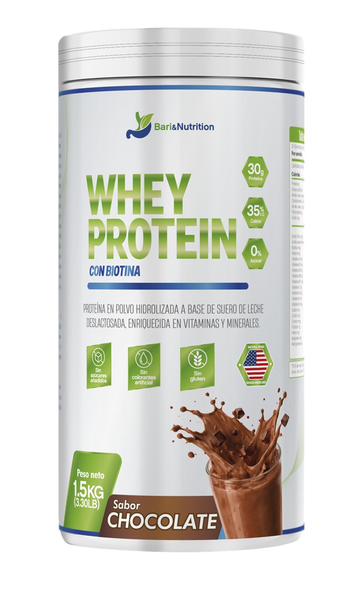Whey Protein Chocolate 1.5kg — Bari&Nutrition